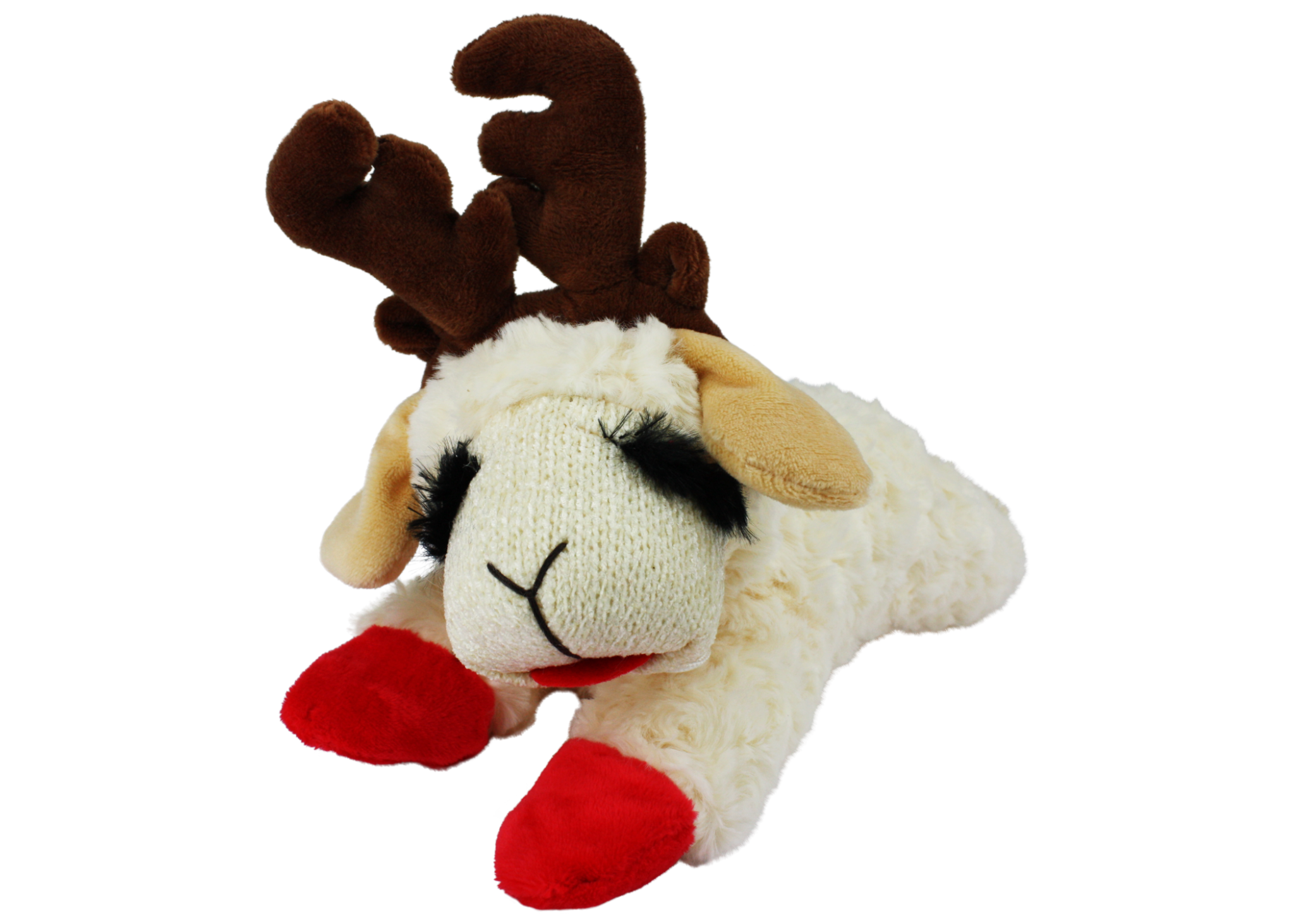 Lamb Chop® With Antlers Laying Multipet