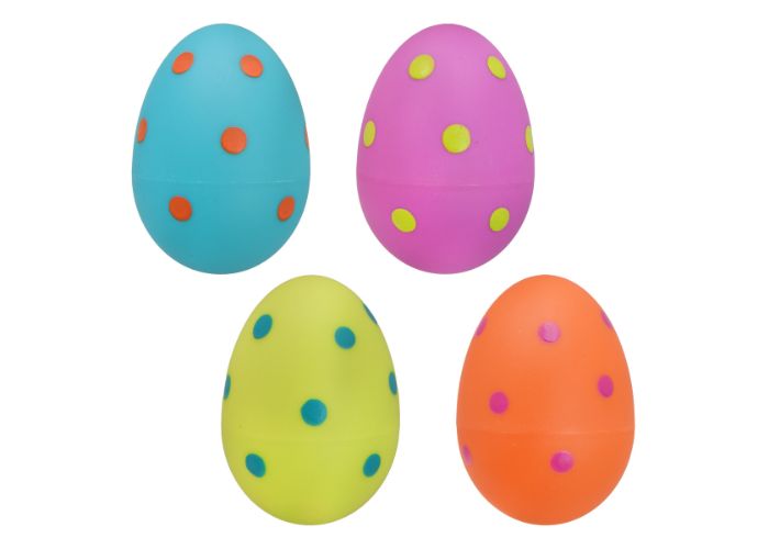 Polka Dot Egg Shakers for Cats 2pk