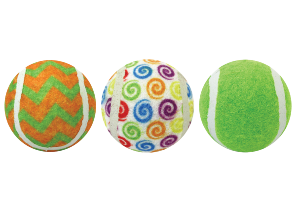 ennis Ball 3-Pack Bright Colors Group 2