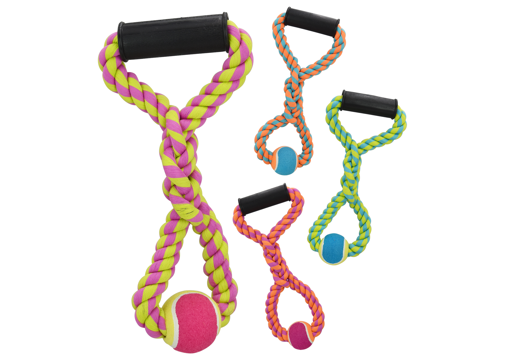 Nuts For Knots<sup>®</sup> Rope Tug W/ Tennis Ball - Image 4