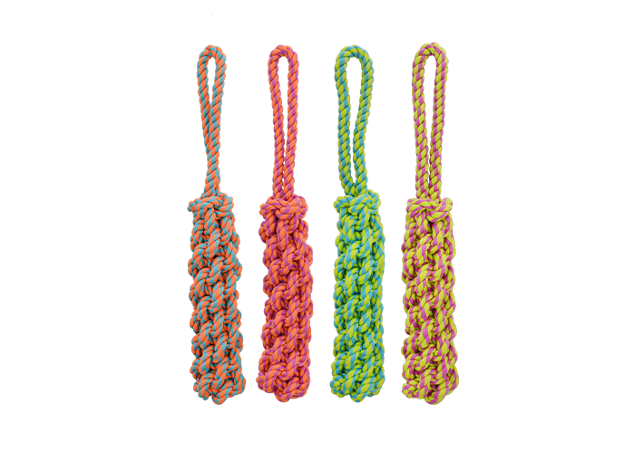 Nuts For Knots® Rope Tug W/ Braided Stick