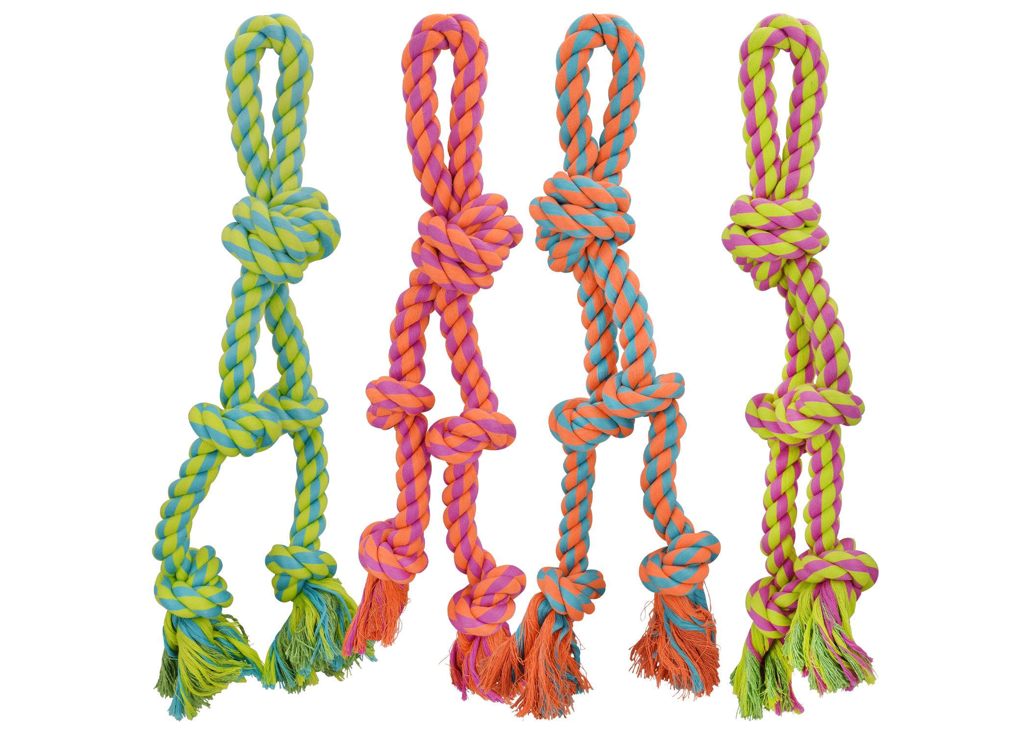 Nuts For Knots<sup>®</sup> Rope Tug W/ 2 Danglers - Image 2