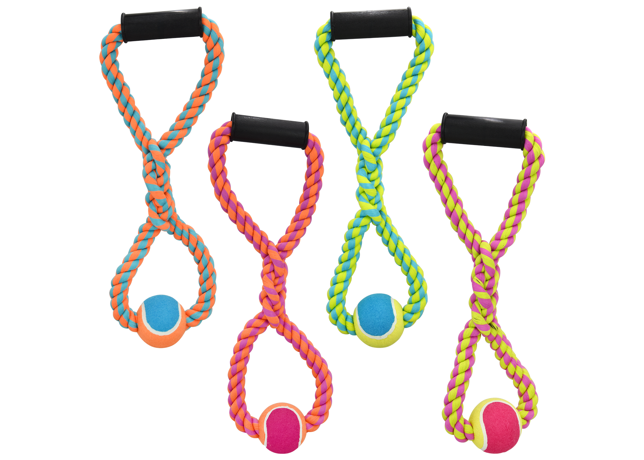 Nuts For Knots<sup>®</sup> Rope Tug W/ Tennis Ball - Image 3