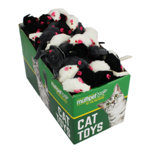 Fur Mice Cat Toys, 165pc. PDQ