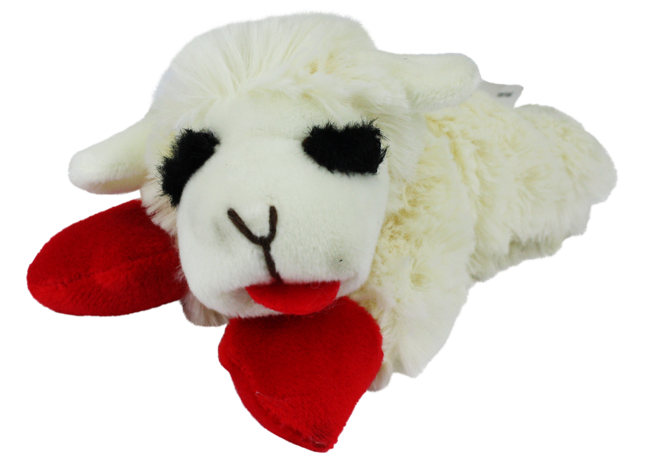 Multipet Lambchop Plush Dog Toy 10 with Squeaker 