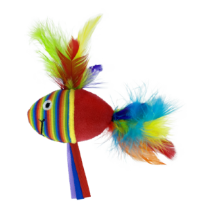 Rainbow Fish Cat Toy
