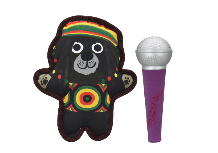 Artsy Pets® Bob Snarley & Latex Microphone 2 pack