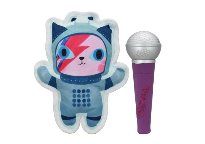 Artsy Pets® David Bow-wie & Latex Microphone 2 pack