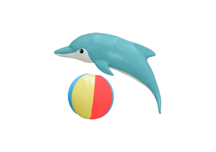 Minipet Dolphin and Beach Ball 2pk