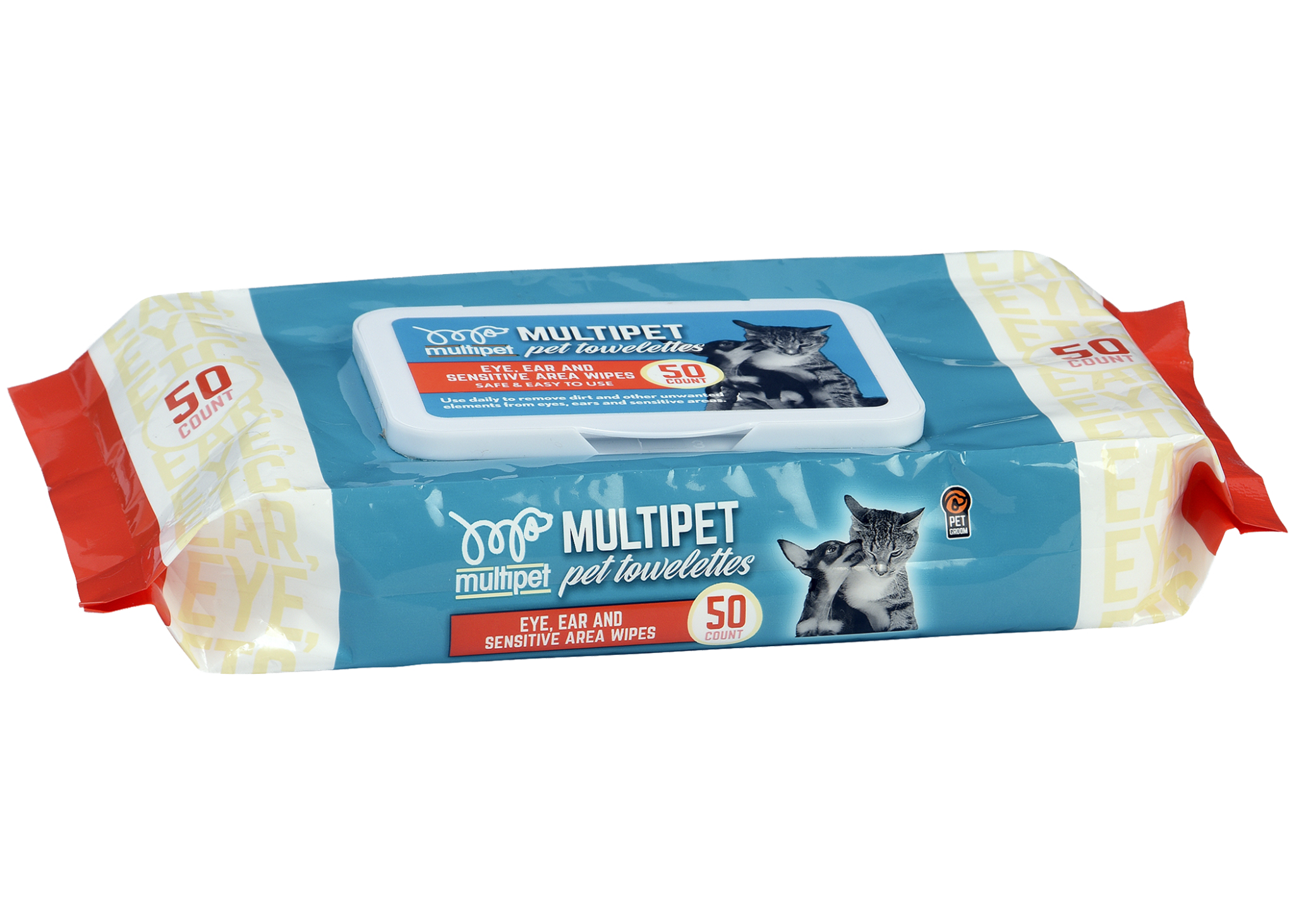 Sensitive Area Pet Wipes 50ct. Multipet