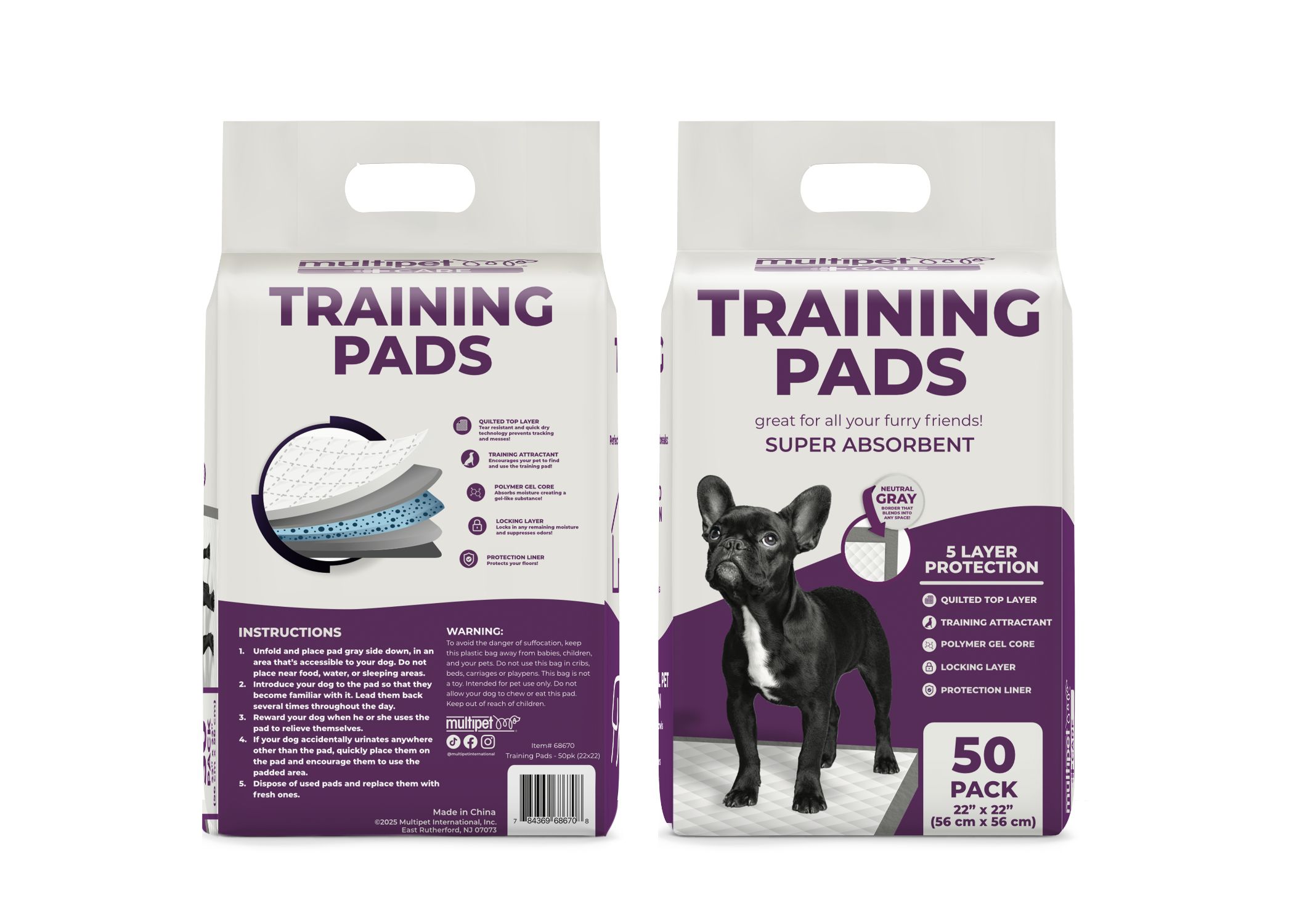 Training Pads - Multipet CARE - Image 2