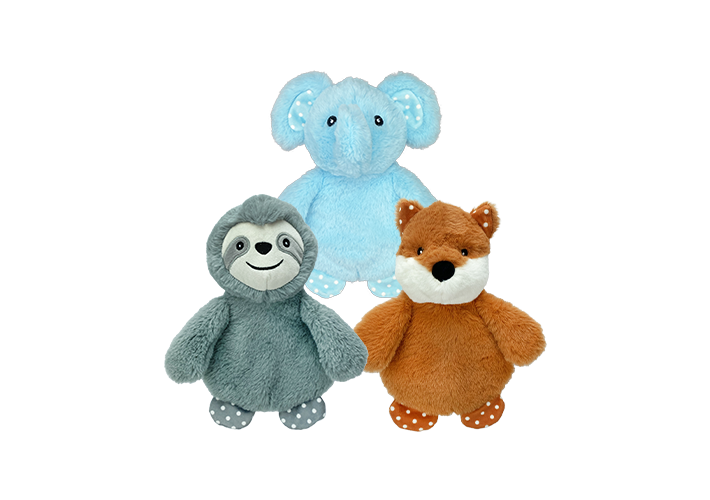 Pet Envy Polka Dot Crinkle Animals