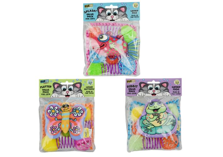 Fuzzu® 13 piece Cat Value Pack