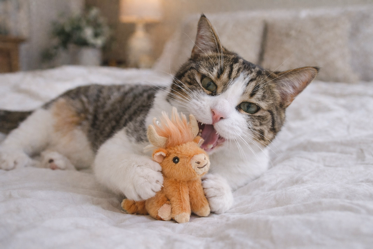 Highland Cow Cat Toy - Image 3