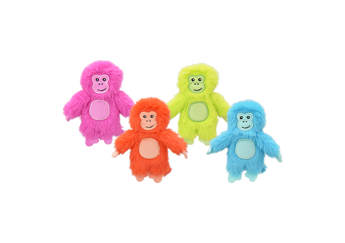 Plush Monkey for Cats