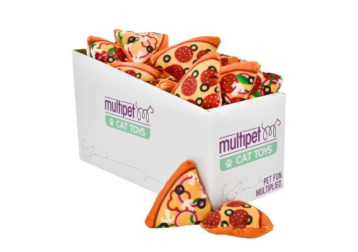 Pizza Cat Toys, 25 Piece PDQ