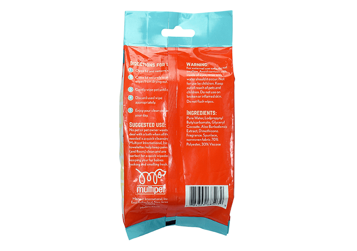 AllPurpose Pet Wipes 25ct. Multipet